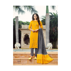 Pakistanaise Salwar Kameez robe traditionnelle indienne 10 mariage femmes soie hiver inde et Pakistan 3 pièces costume excellent pour les adultes - Product Image 6