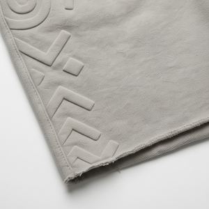 Custom Heavyweight Cotton Fleece <b>Bermuda</b> <b>Shorts</b> <b>Women</b> Hip Hop Regular Fit High Elastic Waist Gym Sweat <b>Shorts</b> Distressed Half - Product Image 3