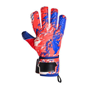 Guantes de Portero de Fútbol de Cuero Personalizados de Nuevo Diseño y la Mejor Calidad, Protección para los Dedos, Unisex, Cierre con Cordones Antideslizantes - Product Image 2