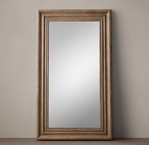 Espejo de baño de madera hecho a mano Art Deco con grosor y borde personalizables - Product Image 2