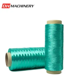 绿色彩色UHMWPE纤维复丝纱线耐磨高强度UHMWPE纱线
