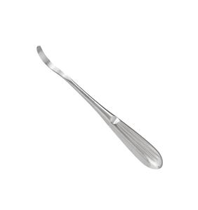 Élévateur périostal orthopédique Crego, incurvé, à bout arrondi, en acier inoxydable, 19,5 cm, instrument de chirurgie générale - Product Image 1