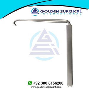 Chirurgie esthétique Rétracteur de racine nerveuse d'amour coudé à 90, longueur totale 200mm Instruments chirurgicaux médicaux - Product Image 3