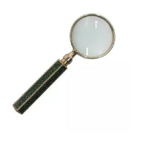 แว่นขยายสีทองหรูหราสําหรับการอ่านการออกแบบการตกแต่งชุบที่ดีที่สุดการออกแบบโลหะทั้งหมดแว่นขยายราคาถูก - Product Image 1