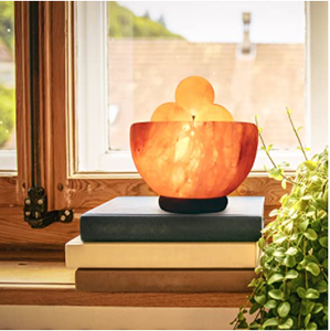 Lámparas de tazón de lámpara de sal rosa del Himalaya de alta calidad con bolas de masaje calentadas a bajo precio - Product Image 3