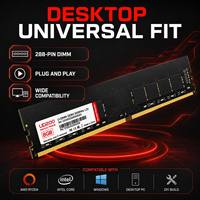 Module de mémoire RAM de bureau SHARETRONIC 8 Go DDR4 3200 MHz UDIMM, 288 broches DIMM, mise à niveau de la mémoire informatique pour PC