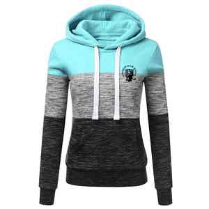 UNIQUE <b>GYM</b> WEAR High Quality Custom Logo Polyester/Cotton Fleece Long Sleeve Pullover White Women's <b>Hoodie</b> for <b>Gym</b> Casual Wear - Product Image 3
