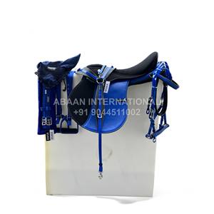 ชุดอานกระโดดทนทานพร้อมแผ่นรองหน้าอกที่เข้ากัน | อานสังเคราะห์น้ำหนักเบา | ชุดอานม้าอเนกประสงค์ - Product Image 4