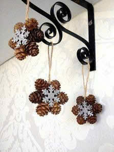<b>Christmas</b> Pine <b>Cone</b> Decoration Natural Rustic Style Holiday Ornaments Pinecone Hanging Decor for <b>Christmas</b> <b>Tree</b> Home Party Gift - Product Image 5