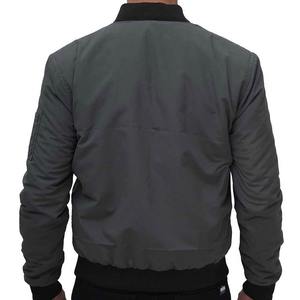 Blouson aviateur en toile thermique de qualité supérieure pour hommes, décontracté et doublé, rembourré, style High Street, service écologique OEM, vente en gros - Product Image 4