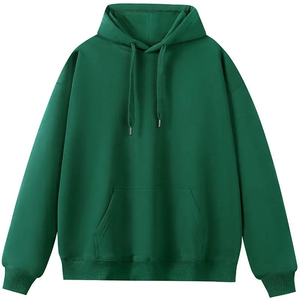 เสื้อฮู้ดพรีเมียมผ้าฟลีซแบบสวม Unisex ดีไซน์ 2 in 1 น้ำหนักผ้า 320 กรัม ปิดด้วยซิป มีกระเป๋าข้าง  รับสกรีนโลโก้ด้านหน้า/หลัง - Product Image 4