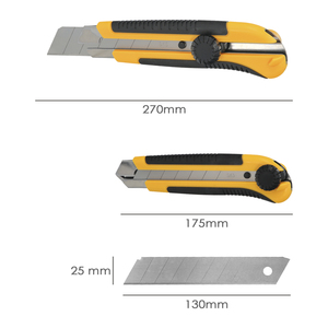 Taglierino Professionale con Lama in Acciaio SK5 da 25mm - Product Image 2