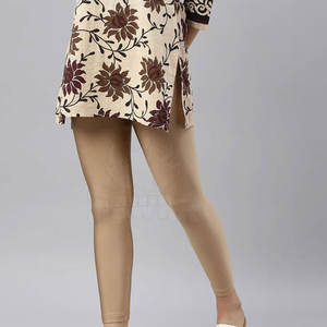 Pantalones Largos Elásticos de Cintura Alta para Mujer, Diseño Sólido, Spandex/Nylon, Sin Costuras, Leggings con Logotipo Personalizado, Precio Razonable - Product Image 5