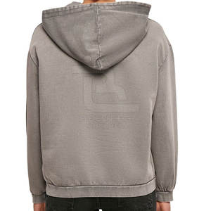 Offre Spéciale bon marché prix hommes lavage à l'acide sweats à capuche meilleure qualité à manches longues produit de qualité supérieure à capuche - Product Image 2