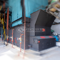 Chaudière à vapeur horizontale industrielle à tubes d'eau 20 T/H pour coques de riz, directement de l'usine chinoise, meilleur prix pour moulin à riz