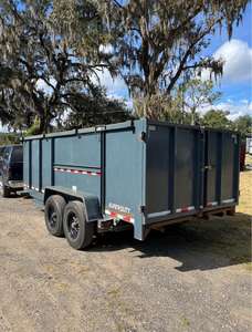 Remorque à benne basculante de qualité supérieure 7x16 pour usage agricole Système hydraulique durable avec composants de base pour remorque de tracteur - Product Image 4