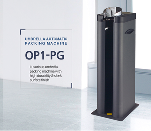 Sistema de embalaje automático para paraguas húmedos, con envoltorio antifugas y fácil de manipular, para hoteles, con embalaje individual por bolsa. - Product Image 2