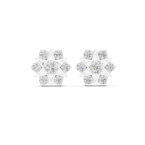 Fashion Design S925 Sterling <b>Silver</b> Stock <b>Earrings</b> Luxury VVS Moissanite Lab Grown Diamond Women Stud <b>Earrings</b> - Product Image 2