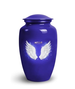 Angles Wings Urn <b>for</b> Adults <b>Ashes</b> Female & Male Burial Cremation Urns <b>for</b> Human <b>Ashes</b> Women & Men Funeral Custom SIze Urn - Product Image 1