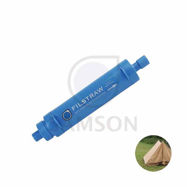 High Quality Portable Outdoor Water Purification Straw Filters PP Material for Outdoor Adventures-for Camping & Hiking