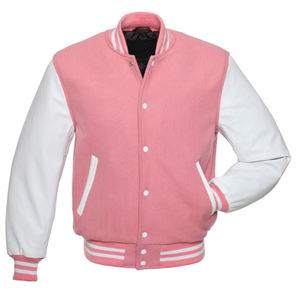 Veste de baseball avec impression de logo personnalisé hommes Streetwear sport décontracté plaine vierge collège universitaire veste de bonne qualité - Product Image 1