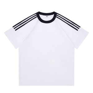 เสื้อยืดแขน3บาร์200gsm ผู้ชายเสื้อยืดผ้าฝ้ายธรรมดาแบบคลาสสิกออกแบบได้ตามที่ต้องการ - Product Image 3