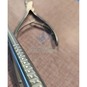 Pinza para cortar huesos Manual de acero satinado para cirugía ortopédica y procedimientos de corte de huesos - Product Image 4