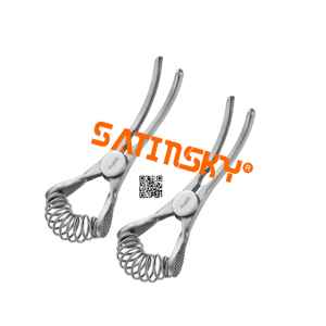 Abrazaderas atraumáticas para Bulldog GLOVER 3,5 cm CM Instrumentos de microcirugía Manual de acero inoxidable Certificado CE Clase III de buena reputación - Product Image 4