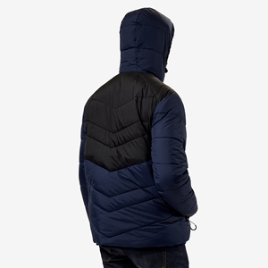 Wholesale Best Design Professional Men's <b>Puffer</b> <b>Jacket</b> Light Weight with Customized Logo Printing Stand Collar <b>Thin</b> for Winter - Product Image 5