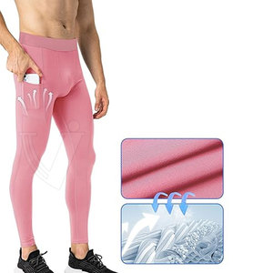 Personnalisé 2025 Nouveau Design Hommes Compression Leggings Plus Size Adulte Pantalon Vente En Ligne - Product Image 3