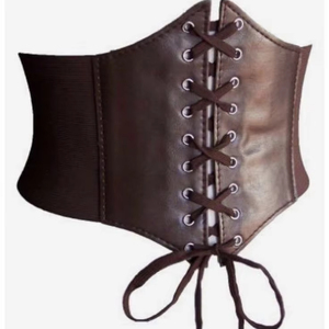 คอร์เซ็ทหนังที่สมบูรณ์แบบสำหรับการฝึกเอวและสไตล์วีแกนเก๋และไร้กาลเวลาหรูหรา - Product Image 3