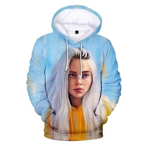 Precio al por mayor personalizado 3D impresión por sublimación sudaderas con capucha pulóver poliéster sublimación para mujeres sudaderas - Product Image 2