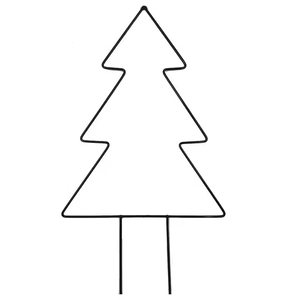 Estaca de enrejado de metal moderna para plantas de interior y exterior | Escalador de plantas decorativo único - Product Image 2