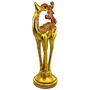 Decoración de Hogar de Lujo, Figura de Animal de Metal Hecha a Mano, Figura Decorativa, Decoración Minimalista, Escultura Moderna Pulida, Zahid Exports - Product Image 1