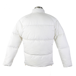 Nuevo Abrigo acolchado con burbujas de cintura ajustable Blanco clásico personalizado europeo para hombre, chaqueta acolchada para hombre - Product Image 5