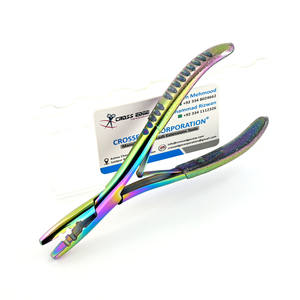 Herramientas profesionales para extensiones de cabello, herramienta de prensado microlink, alicates para extensión de cabello, abridor de cuentas antideslizante de 2 agujeros para cabello de 7 pulgadas - Product Image 5