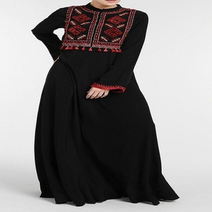 Manga acampanada de trabajo de cristal para mujer, ropa islámica, Farasha, caftán, Abaya - Product Image 2