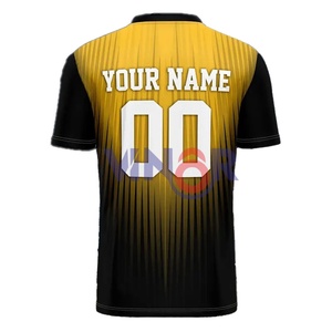 Camiseta de fútbol de secado rápido transpirable de calidad tailandesa al por mayor 2025, camiseta de fútbol personalizada, camiseta de fútbol Vintage transpirable - Product Image 3