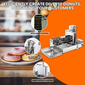 El más vendido, máquinas expendedoras, máquina moldeadora de diseño que ahorra trabajo, 220V, nueva cocina para hacer rosquillas - Product Image 2