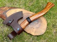 Hache de camping artisanale en acier Damas, petite taille, cadeau de collection magnifique, 33 cm MDX3