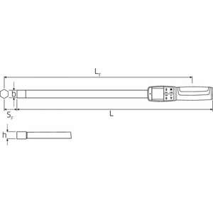 Clés dynamométriques Stahlwille MANOSKOP avec fixation pour outils à insérer, pour serrage d'angle - Product Image 3