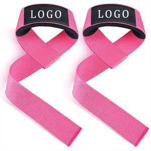 Sangles de poignet d'haltérophilie de haute qualité OEM vente en gros dragonne gymnastique personnalisée puissance de levage main poignet soutien enveloppes sangle - Product Image 6