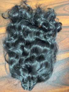 วิกต่อผมมนุษย์ผมหยิกธรรมชาติอินเดีย - Product Image 4