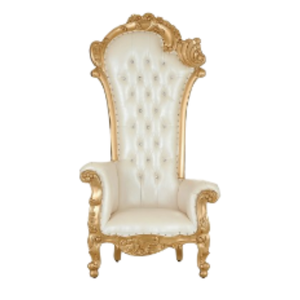 Sillas de trono súper cómodas de respaldo alto ecológicas de madera maciza modernas de alta calidad para bodas, novios, eventos en casa - Product Image 3