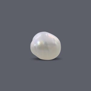 Perles de Basra 3,41 carats, naturelles, blanches et roses, en forme de riz, baroques d'eau douce, perles en vrac pour bijoux, trou personnalisé - Product Image 1