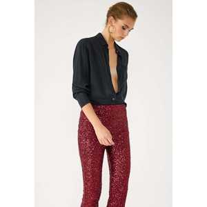 Pantalon en tissu extensible scintillant - Product Image 3