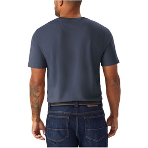 เสื้อยืดผู้ชายผ้าเจอร์ซีย์คอตตอน 100% คุณภาพสูง ดีไซน์แฟชั่น แขนสั้น มีกระเป๋า ลายเรียบ สวมใส่สบาย ระบายอากาศได้ดี ไม่ยับ - Product Image 6