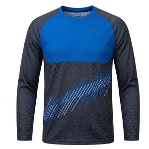 เสื้อเจอร์ซีย์มอเตอร์ครอสดีไซน์ทันสมัยสำหรับผู้ชาย วัสดุซับเหงื่อได้ดี สวมใส่สบาย เหมาะสำหรับการผจญภัยแบบออฟโรด - Product Image 1