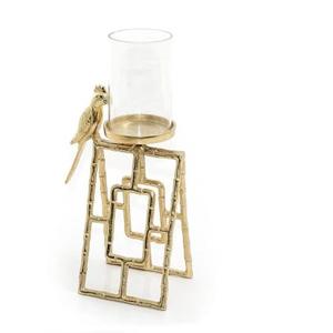 Porte-bougie votif décoratif pour la maison, porte-bougie votif pour bougie chauffe-plat, design d'oiseau, centre de table de mariage, design élégant, porte-bougie votif - Product Image 1