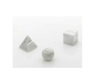 Portatarjetas de mármol de diseño moderno, tarjetero antiguo de mármol, forma rectangular, piedra blanca, tarjetero de mármol hecho a mano - Product Image 5